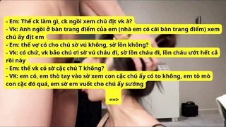 Hành trình gạ Vk vào con đường some: Vk dâm và Chú họ của Ck - Pass 2.