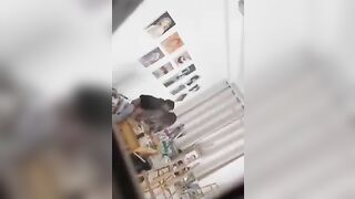 Trốn ngoài quay clip em sinh viên địt giáo viên mĩ thuật