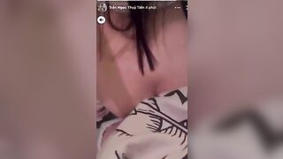 Hot tiktoker 300m Tiên lộ clip nóng cực dâm đãng