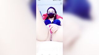 Live thủ dâm ướt hết bím