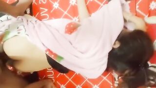 Tập tành ăn nhậu rồi say xỉn em gái 16 tuổi bị anh họ nhéc cặc vào lồn đụ thật sướng.