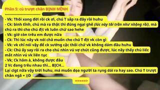 Hành trình gạ Vk vào con đường some: Vk dâm và Chú họ của Ck - Pass 5.