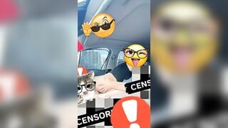 Vợ đi taxi tài xế ép sục cu bú cu rồi đụ trên xe P2