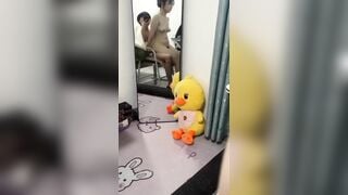 Có em ny xinh với múp vậy mà địt yếu quá em nó không cảm xúc luôn, ăn hại vl