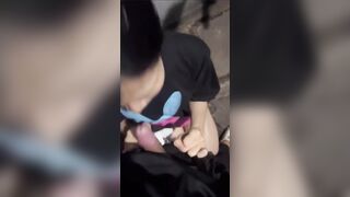 Người tình xinh đẹp vú bự dam dang cứ chỗ nào vắng người là muốn đè anh ra đụ