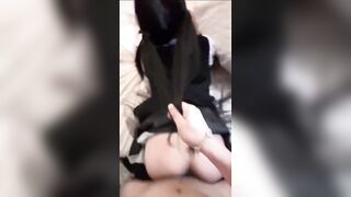 Doggy em vợ mới đi học về