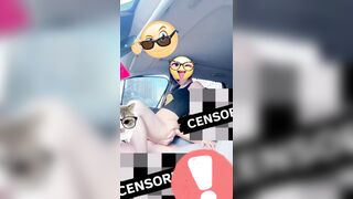 Đg đỗ xe trong TTTM mà vợ dâm bảo nứng quá nên cởi đồ đụ public luôn trg xe #2
