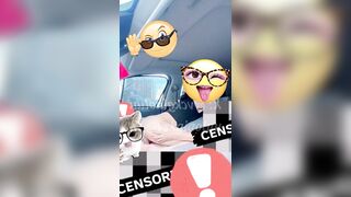 Đg đỗ xe trong TTTM mà vợ dâm bảo nứng quá nên cởi đồ đụ public luôn trg xe #3