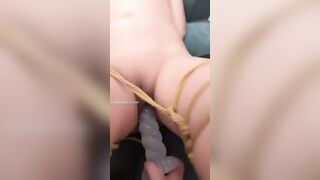 Huấn luyện bạo dâm em slave,trói em lại rồi dùng sextoy móc lồn cho e sướng rên rỉ