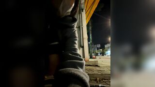 Hồi hộp cùng em lén lút thẩm du ngoài đường - phần 1