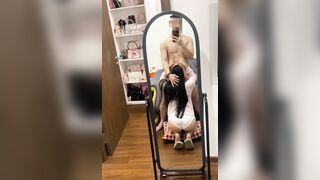 Bắt em vợ phải bú cu ngay phòng khách