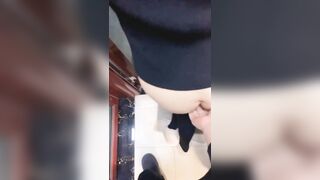 Giờ nghỉ trưa, Gạ quản Lý Legging MBBG Vào WC Lút cán tụt quần Djt Nhau rên rỉ