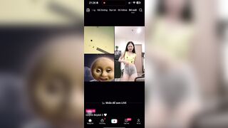 Trả kèo tiktok, Cạ Lồn trên live