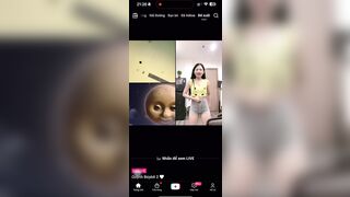 Trả kèo tiktok, Cạ Lồn trên live