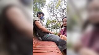 LÉN NÚT ĐỊT EM NGOÀI CÔNG VIÊN