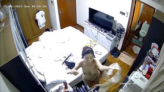 xem cam phòng ngủ chị hàng xóm vú to nhìn chị chỉ muốn địt - phần 6
