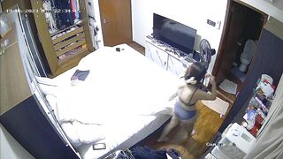 xem cam phòng ngủ chị hàng xóm vú to nhìn chị chỉ muốn địt - phần 9