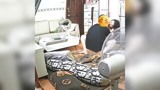 Qua nhà em trai đặt cam quay lén rồi gạ địt em dâu