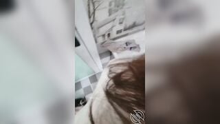 Đang ngủ bị thằng anh kế xông vào gọi dậy bú cu xong doggy