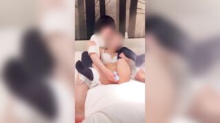 " Dạng lồn ra anh kiểm tra nào - tí cho a xuất trong nhá "