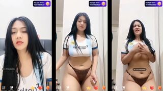 TRẢ KÈO THỦ DÂM , NGAY TRÊN LIVE , SƯỚNG ĐÁI ƯỚT HẾT NHÀ