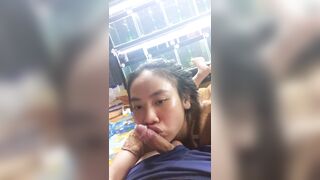 Em NV Bú cặc ô chủ trong giờ nghỉ trưa