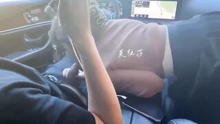 Có tiền sướng vcl, Gạ Luôn GV Dạy Lái xe bú liếm cu trên oto