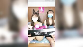 Livestream việt nam Em gái Việt xinh đụ tập thể kiếm tiền sài tết cùng bạn bè