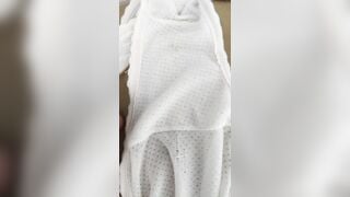 Quần lót bà chị 3 vừa tắm xong