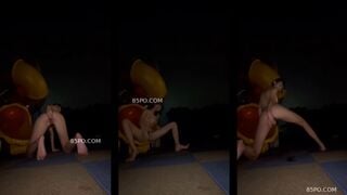 ĐÊM VẮNG BÉ HS C3 VÁC LỒN RA GIỮA CÔNG VIÊN THỦ DÂM