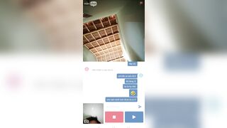 Chat ometv gặp em gái vú to mà cứ than là bé