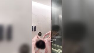Nhà ko có ai rủ em người yêu Tắm ké, Bú liếm cu lút cán djt tê lồn múp
