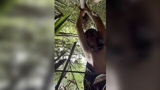 BẮT GẶP 2 BẠN HS C3 TRỐN HỌC RA BỤI TRE SAU TRƯỜNG ĐỊT NHAU