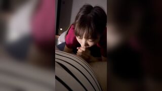 Bé Hs Xinh Xắn Ngây Thơ Bú Cu Cực Điêu Luyện