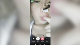 Cu cậu lớp 10 gạ được bà chị dâm khóa trên call sex