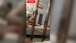 Ghệ xinh đẹp vú to lần đầu được dẫn đi some tập thể
