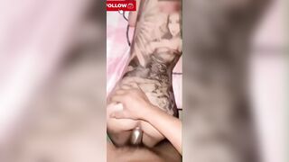 Nện dồn dập vào cái bím xinh đẹp của em