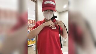 Siêu Thị WinMart bé nhân viên lồn nhiều nước vừa làm vừa bán quạt - phần 30