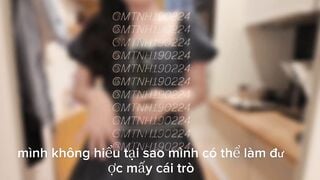 Cùng vợ dâm xinh đẹp làm thử thách k mặc đồ lót khi đi dạo trg siêu thị ở Paris #1