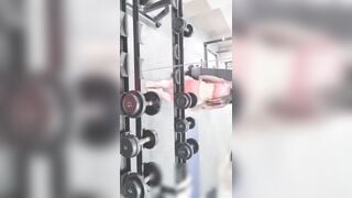 Gái xinh Mặc legging lườm bói tập gym, Vú To ko lông Bú cu Lút cán Thủ dâm rên rỉ