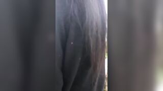 Em học sinh thích phô dâm ngoài đường phố #1