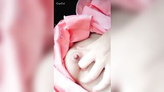 Phương Kim Siêu Phẩm Cực Non Show Vú Xoa Bím Non