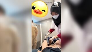 Đi triệt lông cặc em trai cặc to sướng phụt tinh