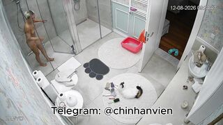 Hack Camera Phòng Tắm Chị Gái Vú To