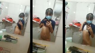 GẠ THÀNH CÔNG BÉ HỌC SINH 16T CHO XEM LỒN