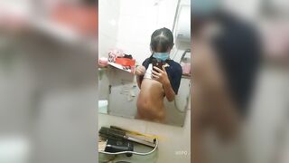 GẠ THÀNH CÔNG BÉ HỌC SINH 16T CHO XEM LỒN