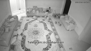 Hack Camera Vợ Dâm Nứng Đè Chồng Ra Địt Ở Phòng Khách
