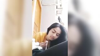 Cảm ơn em đã bú cu giúp anh xả tinh