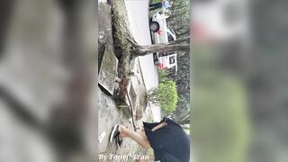 Dâm nữ vú bự khỏa thân đi dạo show hàng trc mặt a cảnh sát đô thị #2