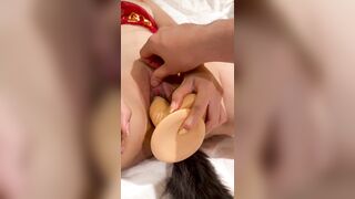 SGBB Cao cấp, Đi Khách mang 3 Sex Toy, Vừa Bú Liếm Cu Thủ dâm djt nhau nhét lỗ đítứng